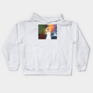 Medusa Rescues Andromeda Kids Hoodie